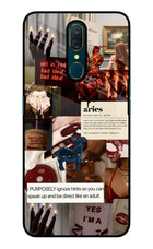 Zodiac Aries Oppo A9 Glass Case