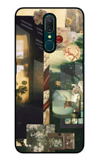 Summer Oppo A9 Glass Case