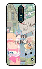 Studio Ghibli Oppo A9 Glass Case