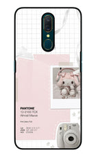 Pantone Asthetic Oppo A9 Glass Case
