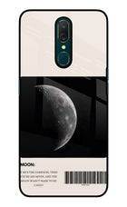 Moon Phase Oppo A9 Glass Case