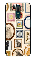 Mirror Cats Oppo A9 Glass Case Back Cover by Casekaro