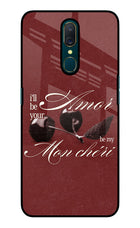 Velvet Cherry Oppo A9 Glass Case