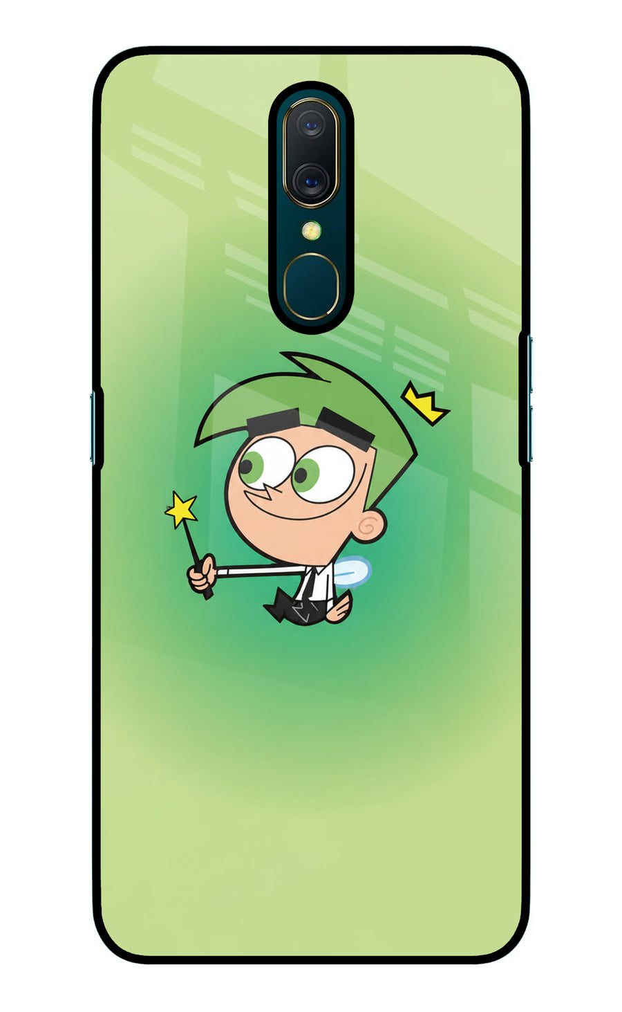 Cosmo Magic Oppo A9 Back Cover, Glass case