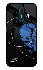 Love Orbit Oppo A9 Glass Case