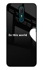 This World Oppo A9 Glass Case
