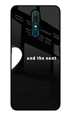 Next World Oppo A9 Glass Case Back Cover by Casekaro