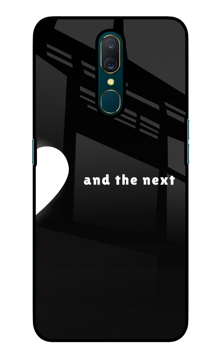 Next World Oppo A9 Back Cover, Glass case