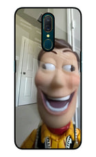 Side Eye Woody Oppo A9 Glass Case