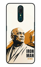 Sardar Patel Iron Will Oppo A9 Glass Case