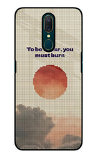 Pixel Sun Oppo A9 Glass Case