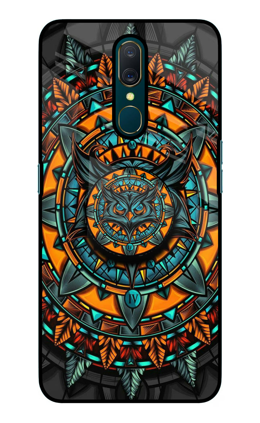 Angry Owl Oppo A9 Pop Case, Glass case