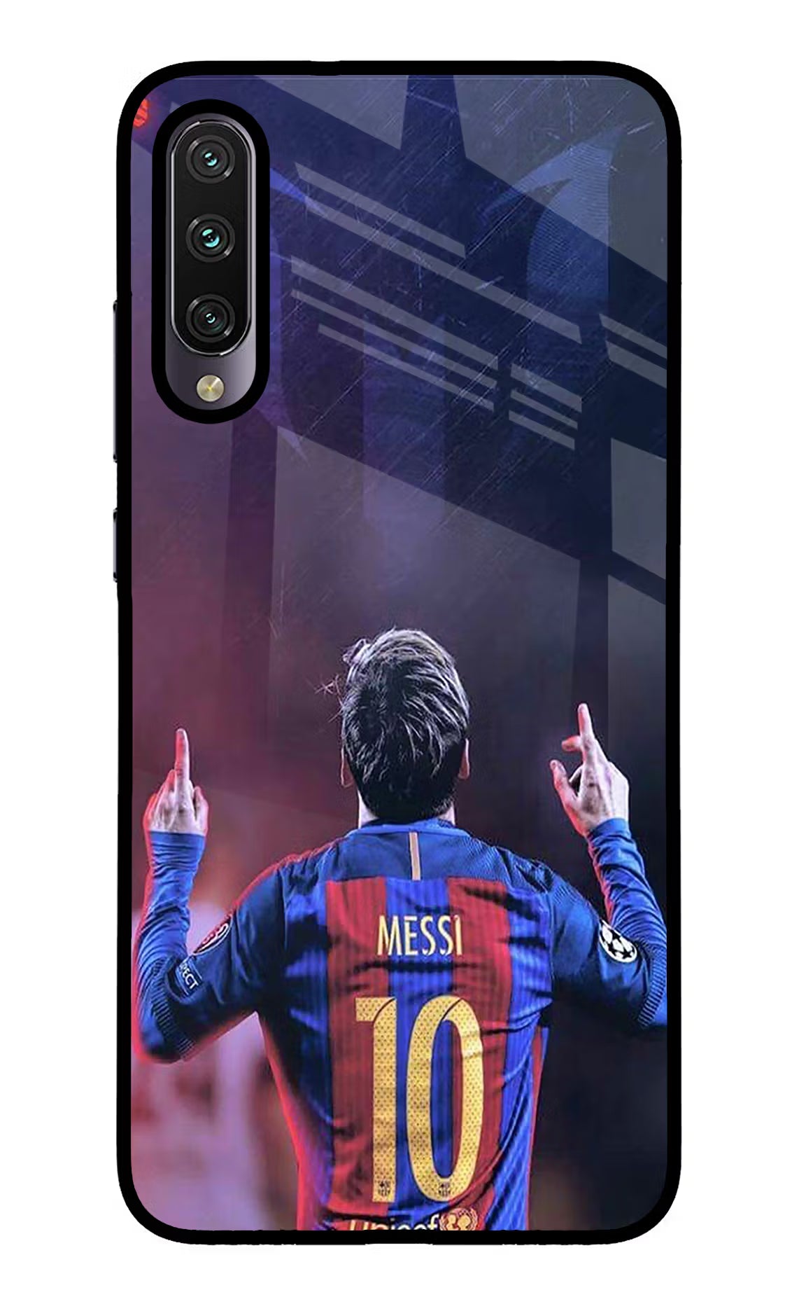 Messi Mi A3 Glass Case