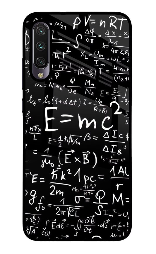 Physics Formula Mi A3 Glass Case