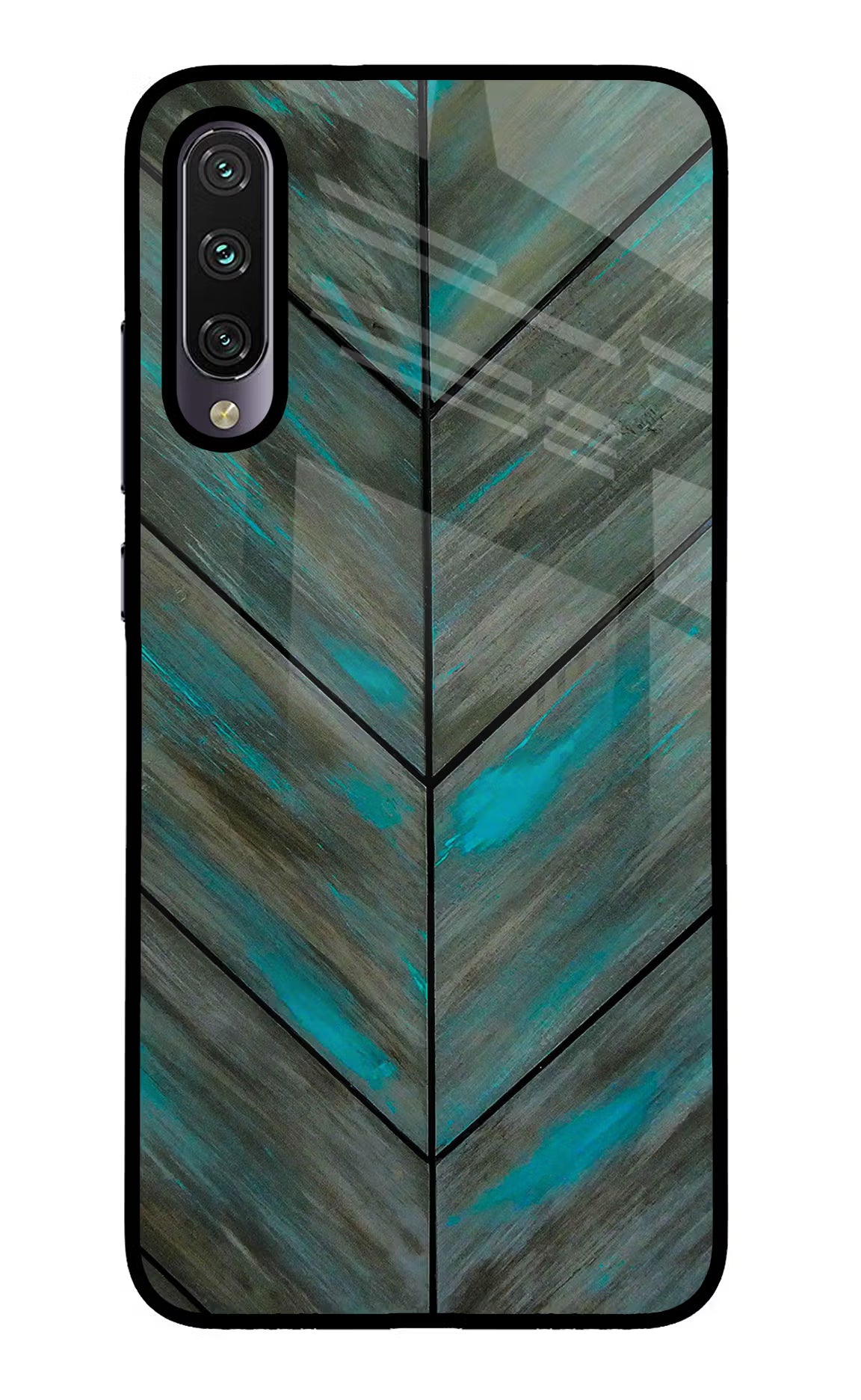 Pattern Mi A3 Glass Case