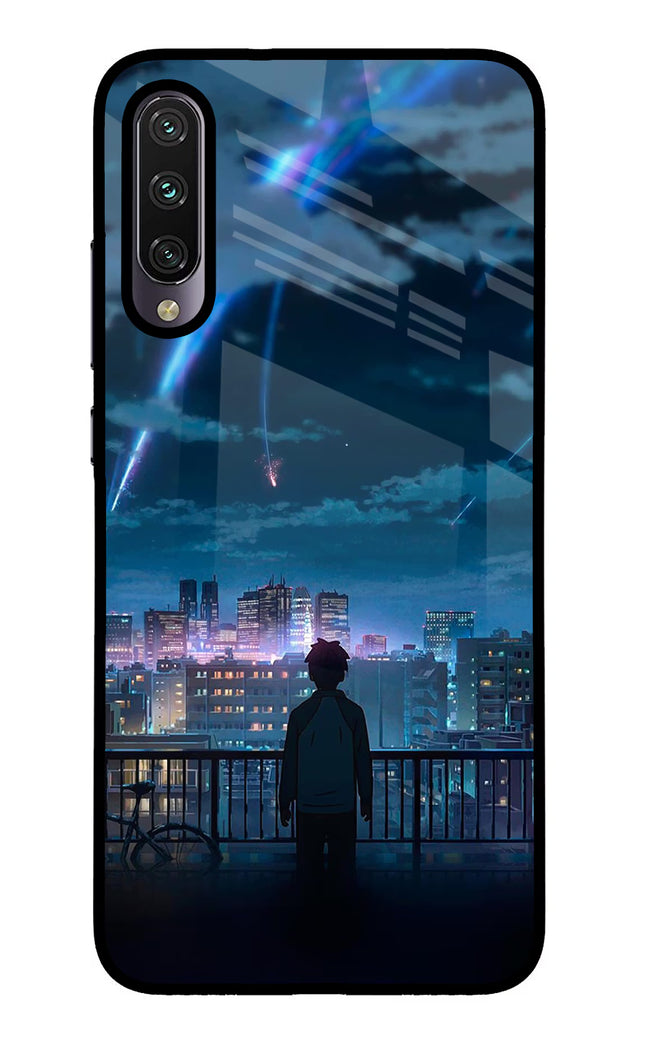 Anime Mi A3 Glass Case Back Cover by Casekaro