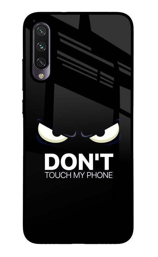 Don'T Touch My Phone Mi A3 Glass Case