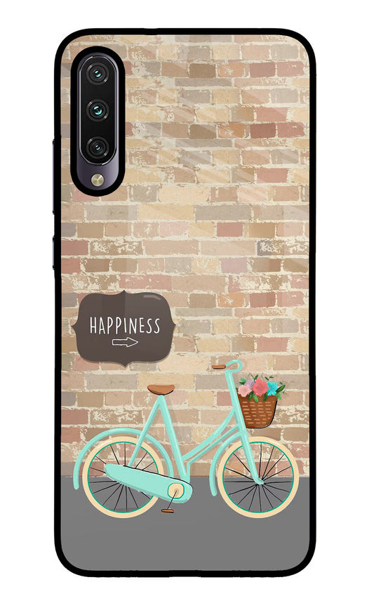 Happiness Artwork Mi A3 Glass Case