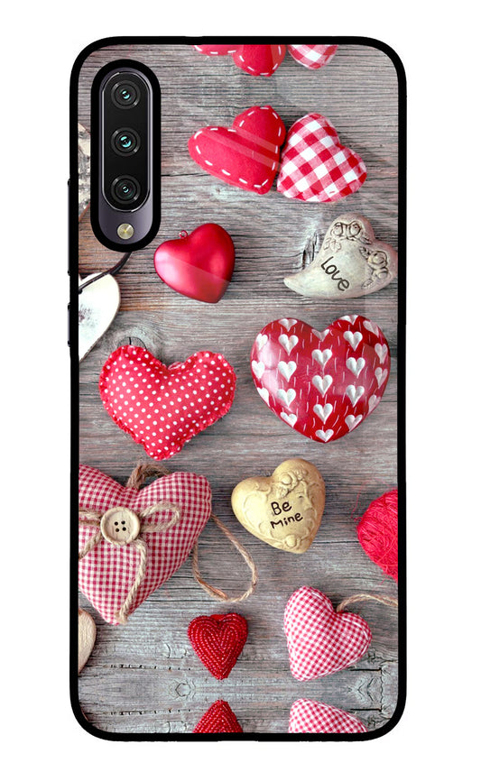 Love Wallpaper Mi A3 Glass Case