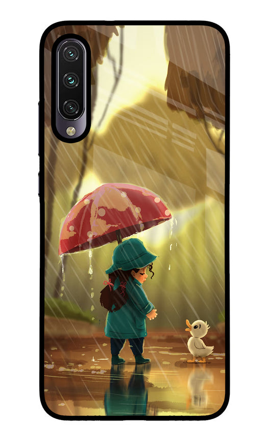 Rainy Day Mi A3 Glass Case