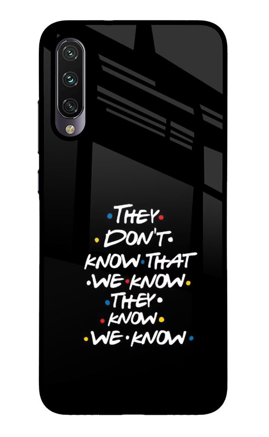 FRIENDS Dialogue Mi A3 Glass Case