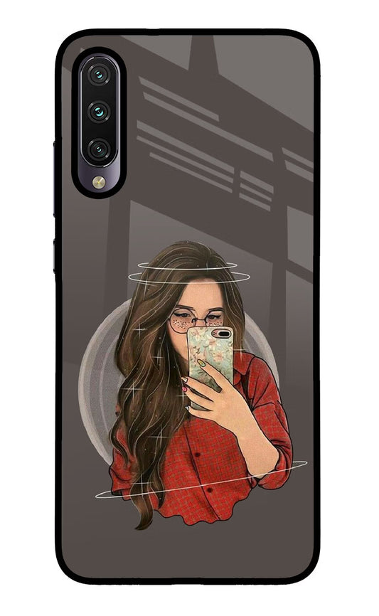Selfie Queen Mi A3 Glass Case