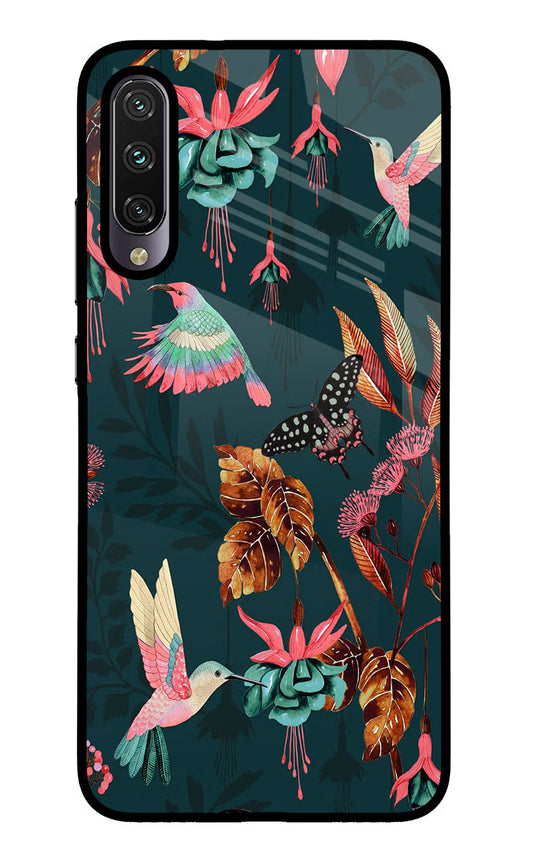 Birds Mi A3 Glass Case