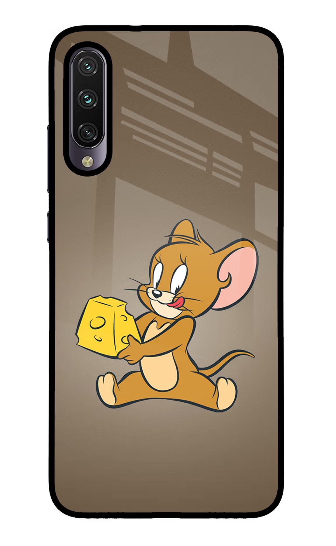 Jerry Mi A3 Glass Case Back Cover by Casekaro