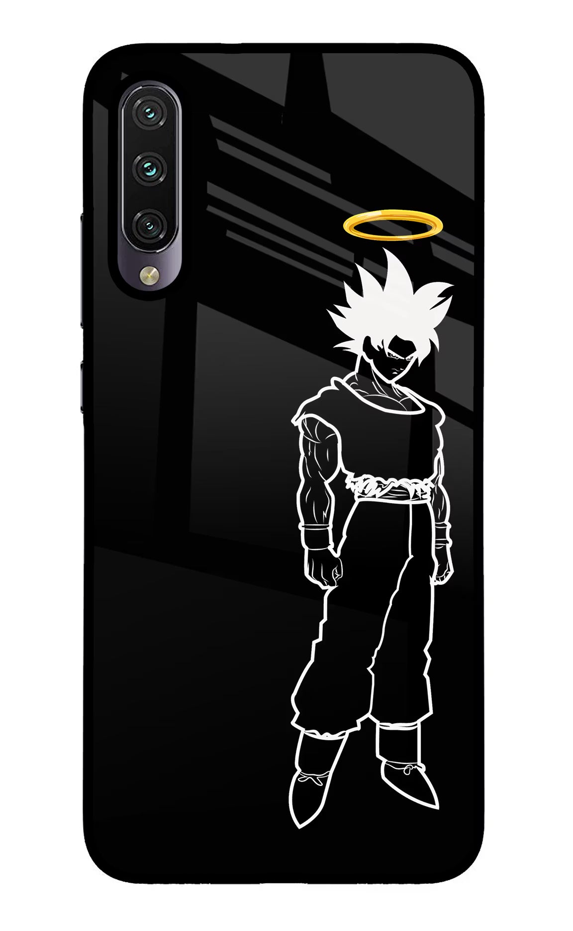 DBS Character Mi A3 Glass Case Back Cover by Casekaro
