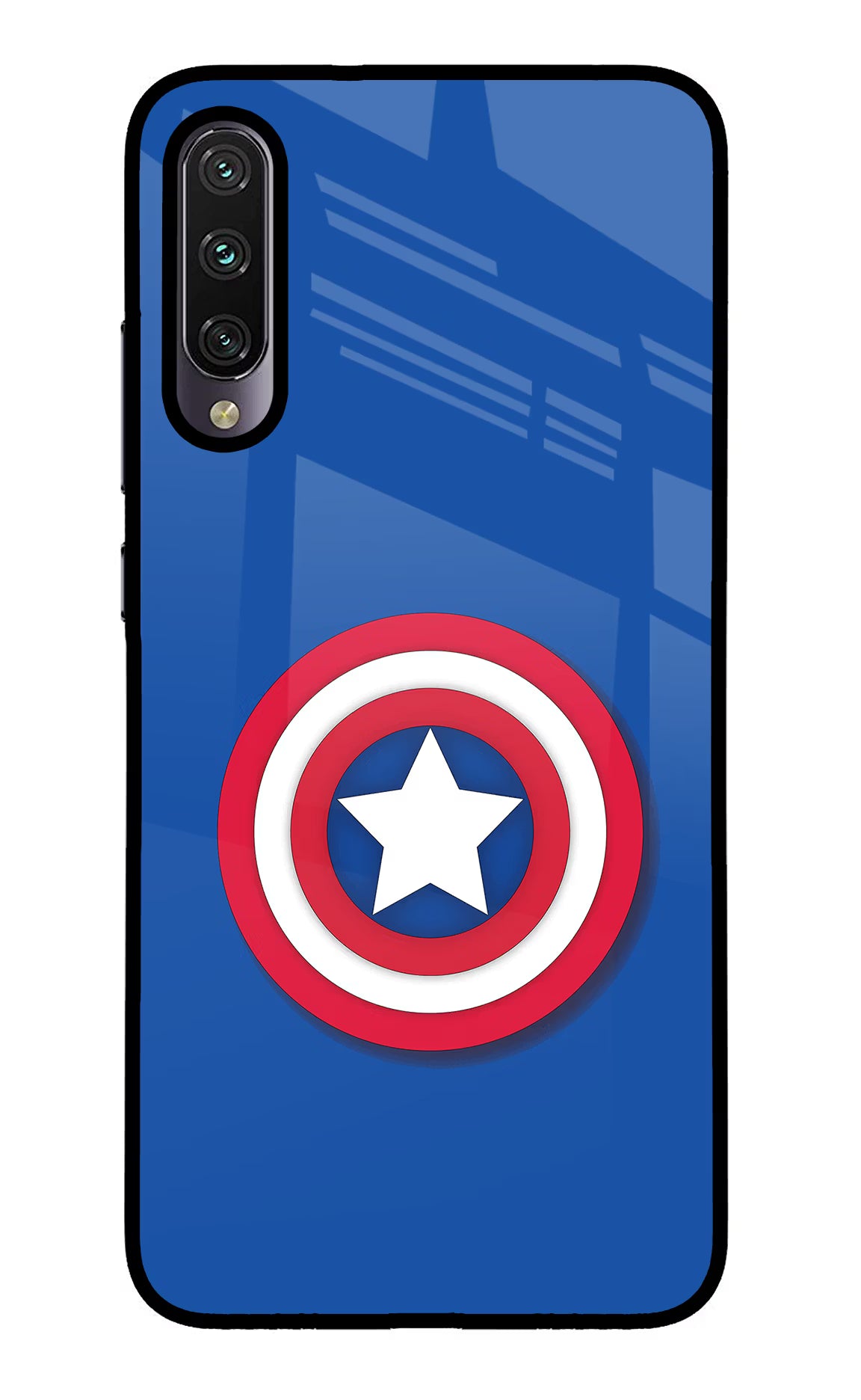 Shield Mi A3 Glass Case Back Cover by Casekaro