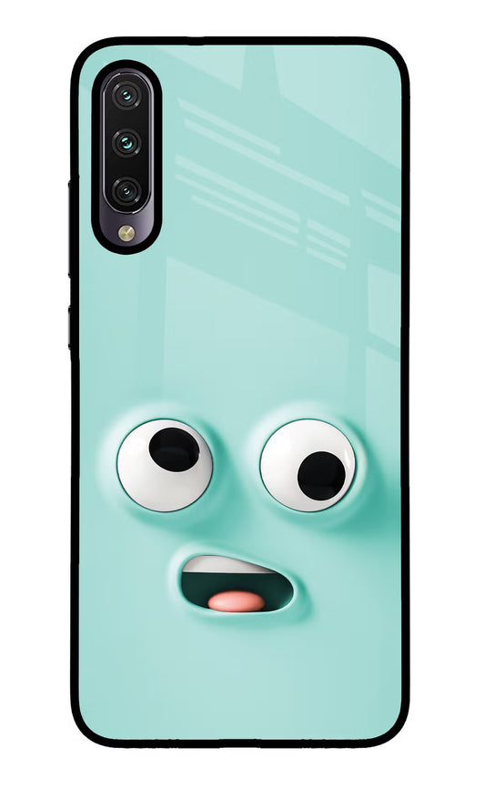 Funny Cartoon Mi A3 Glass Case