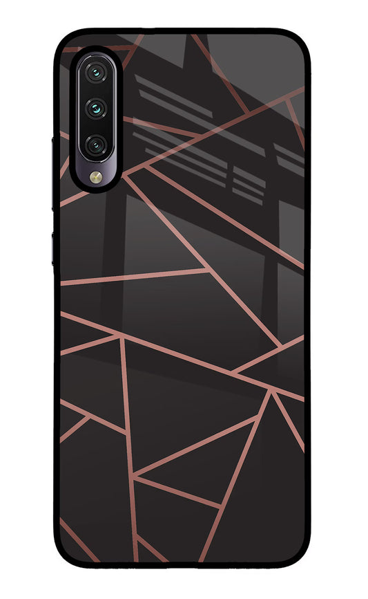 Geometric Pattern Mi A3 Glass Case
