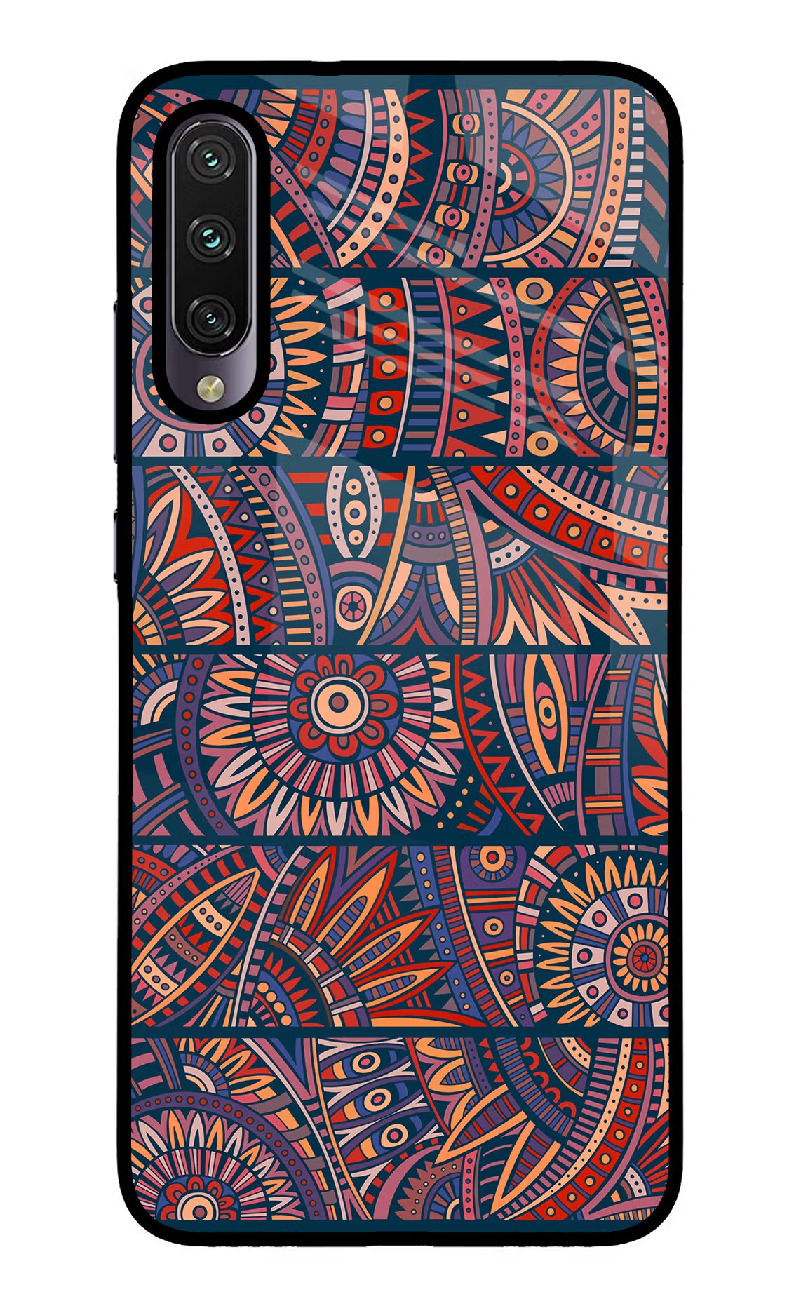 African Culture Design Mi A3 Glass Case
