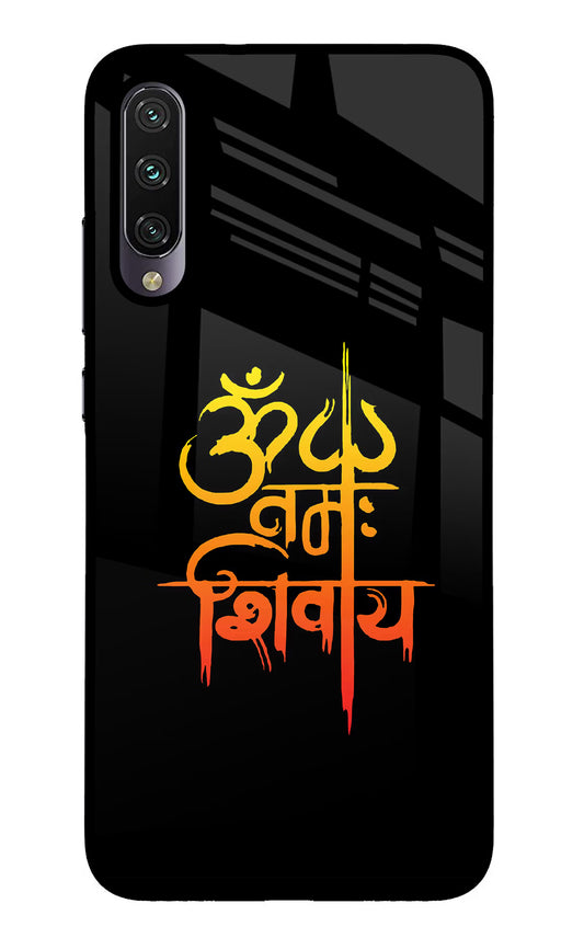 Om Namah Shivay Mi A3 Glass Case