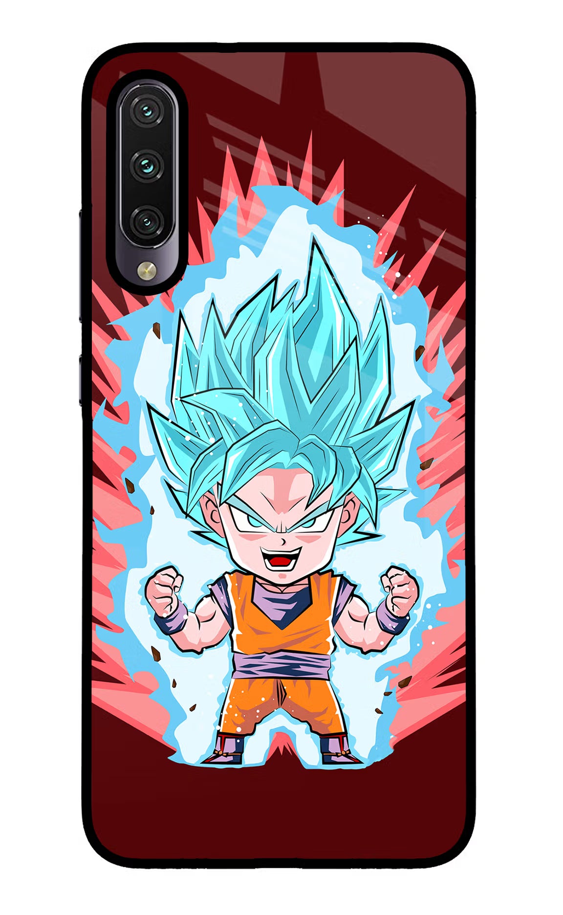 Goku Little Mi A3 Glass Case