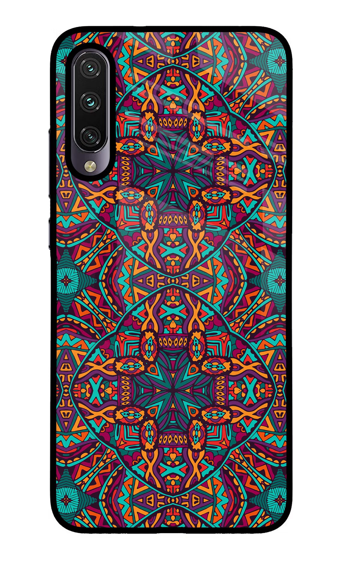 Colour Mandala Mi A3 Glass Case
