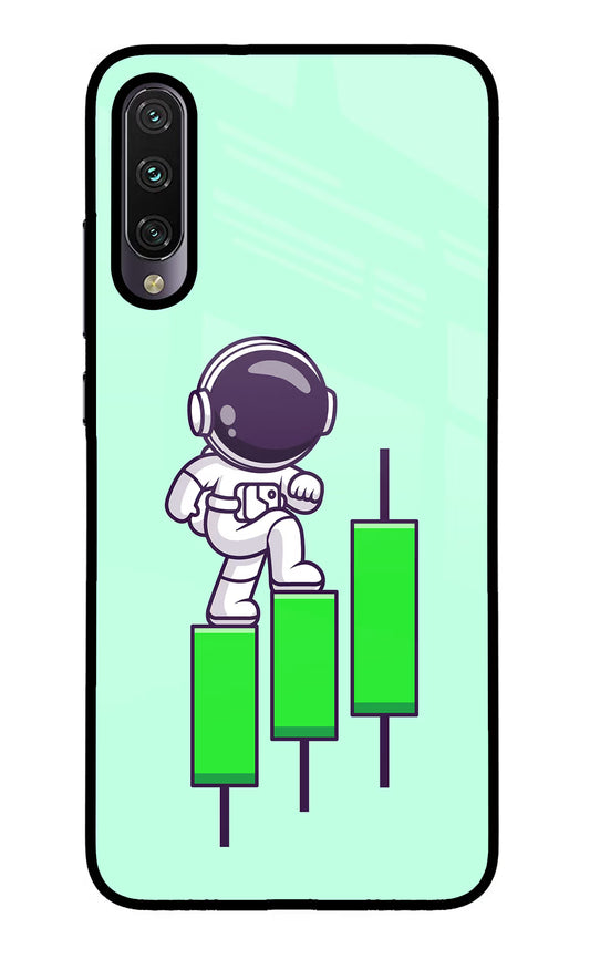 Astronaut Trader Mi A3 Glass Case