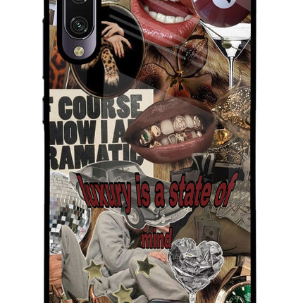 Luxury Mi A3 Glass Case Back Cover by Casekaro