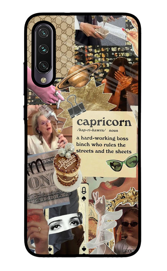 Capricorn Zodiac Mi A3 Glass Case