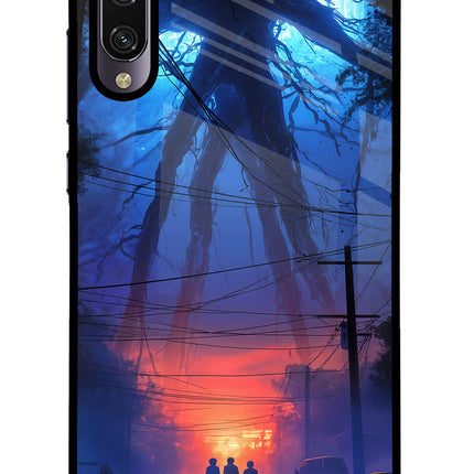 Ordinary Things Shadow Mi A3 Glass Case Back Cover by Casekaro