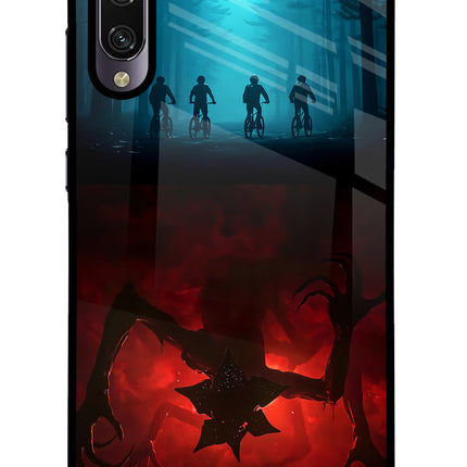 Ordinary Things Downside Up Mi A3 Glass Case Back Cover by Casekaro