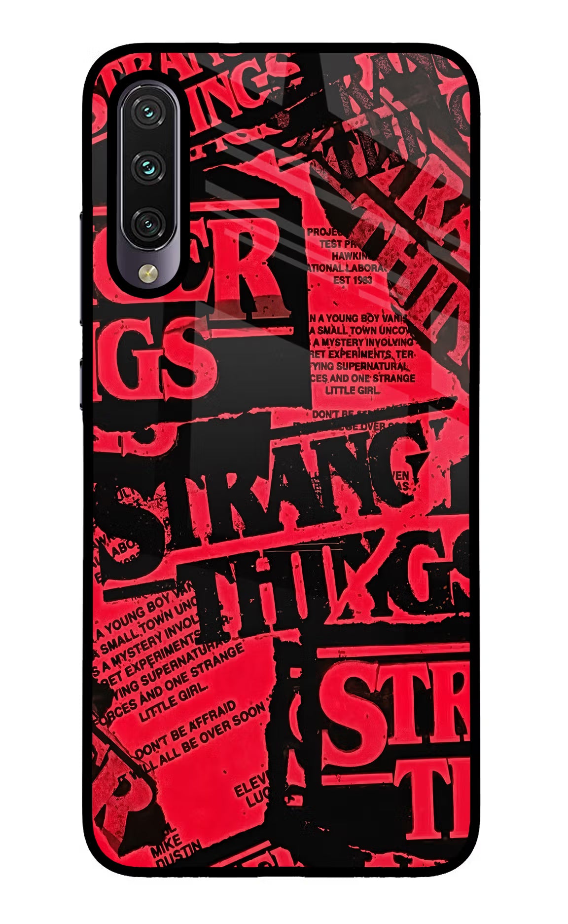 Ordinary Things Mi A3 Glass Case Back Cover by Casekaro