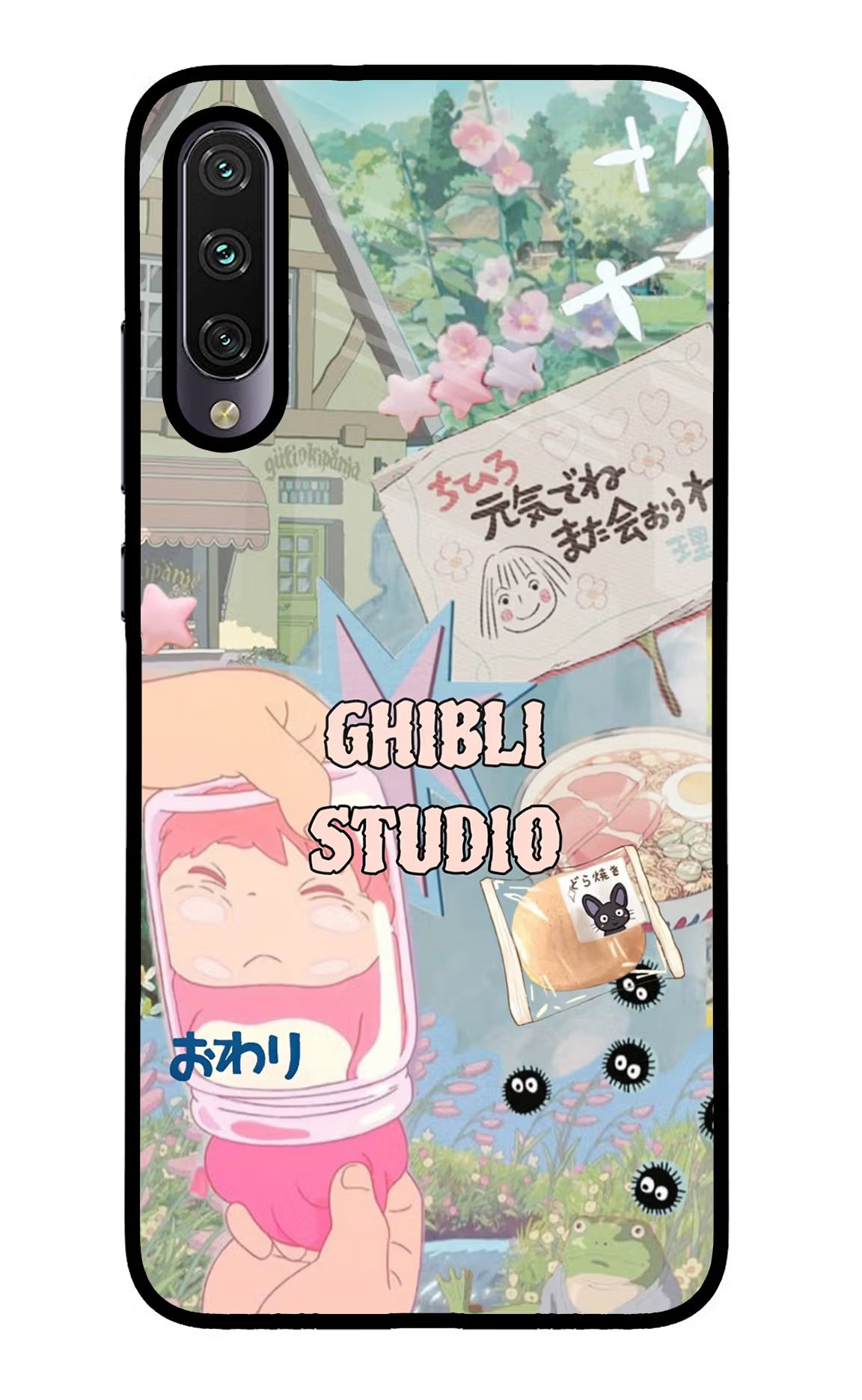 Studio Ghibli Mi A3 Glass Case