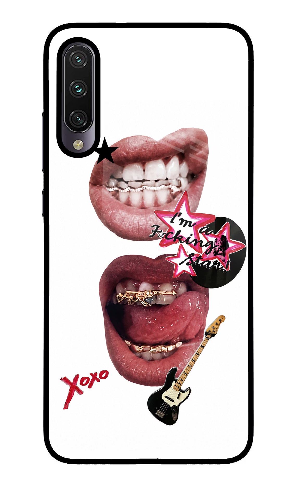Rockstar Mi A3 Glass Case