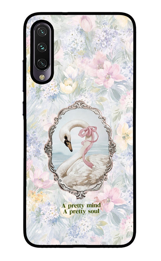 Pretty Mind Pretty Soul Mi A3 Glass Case