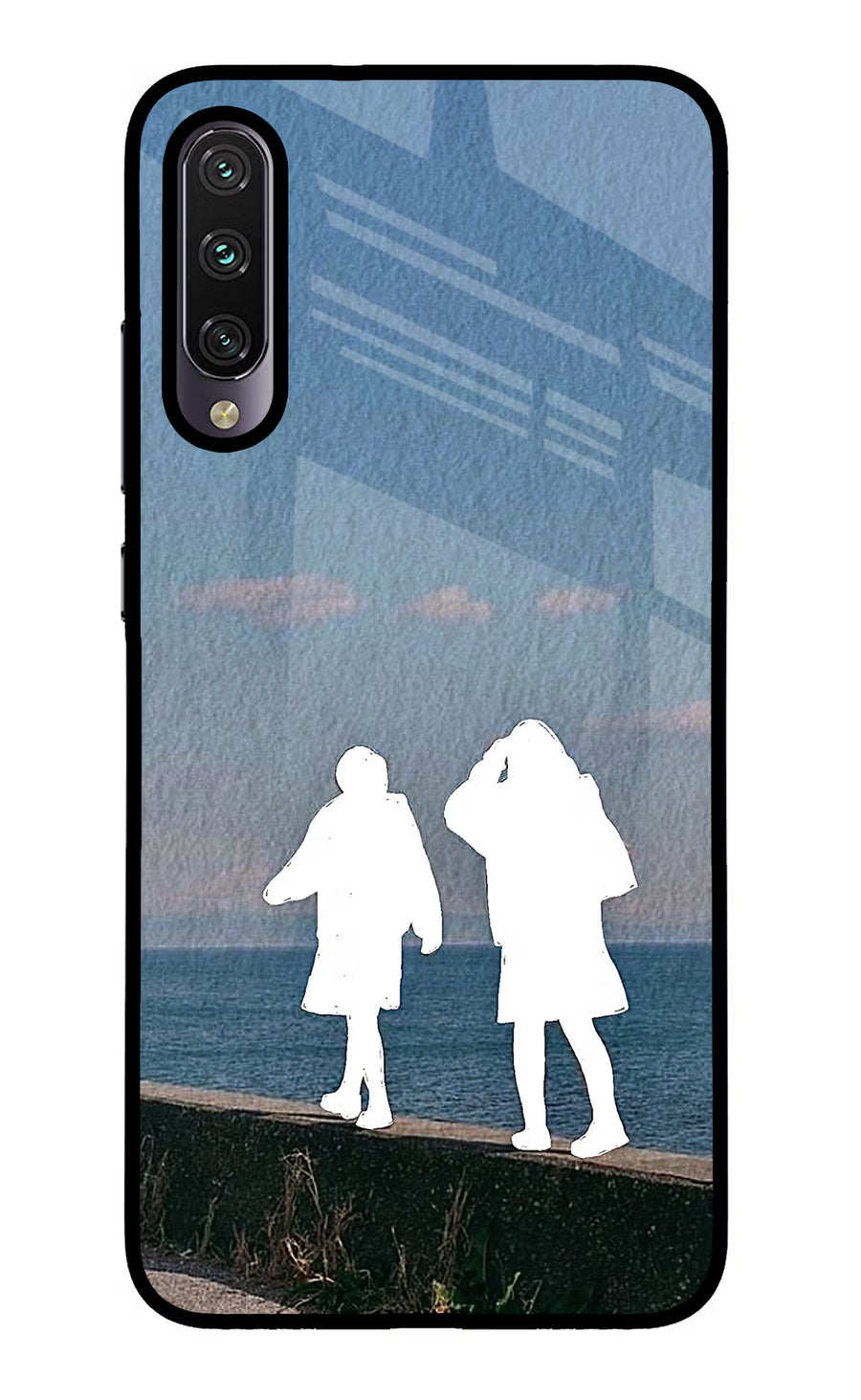 Coastal Dream Mi A3 Back Cover, Glass case