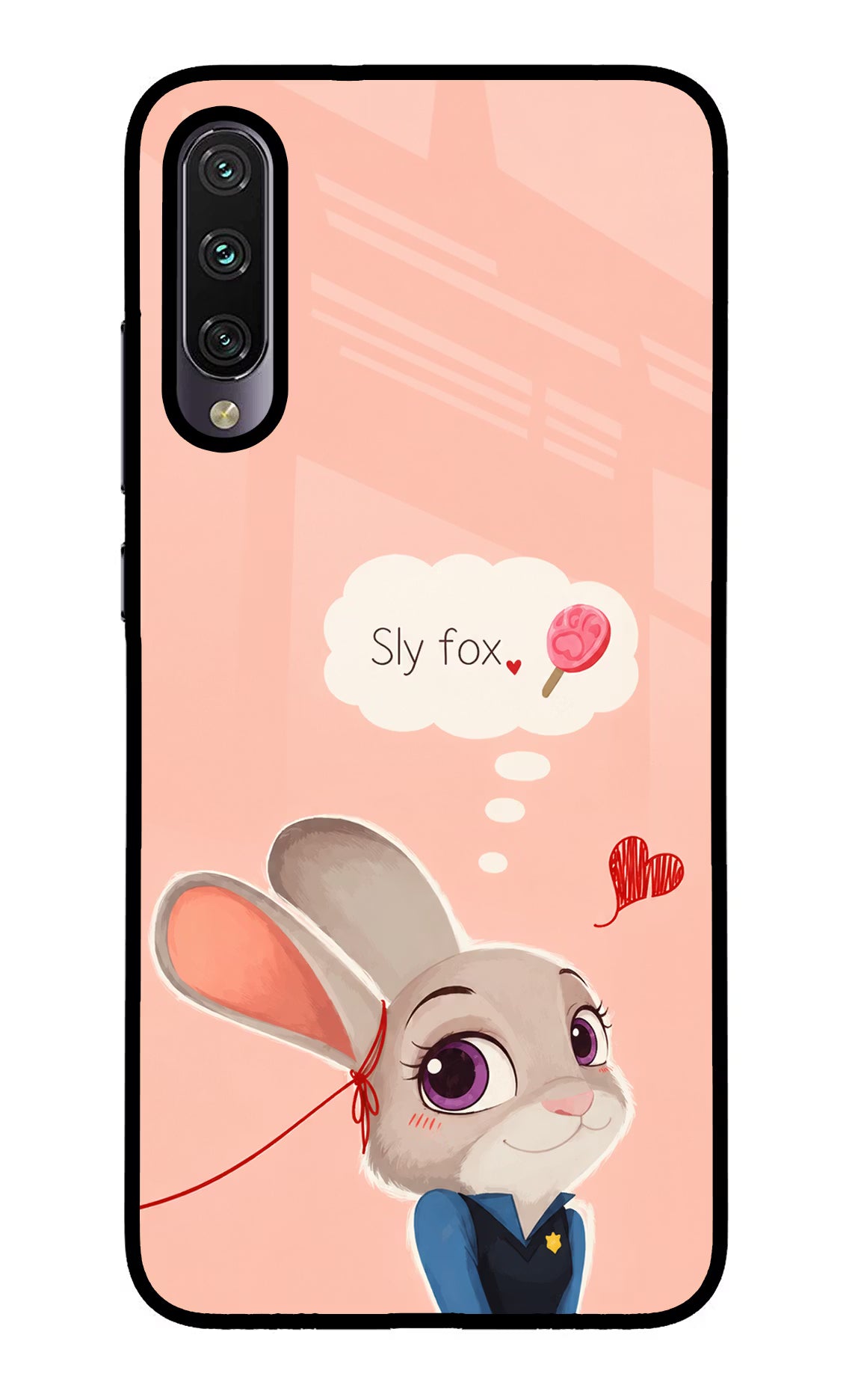 Judy Charm Mi A3 Glass Case