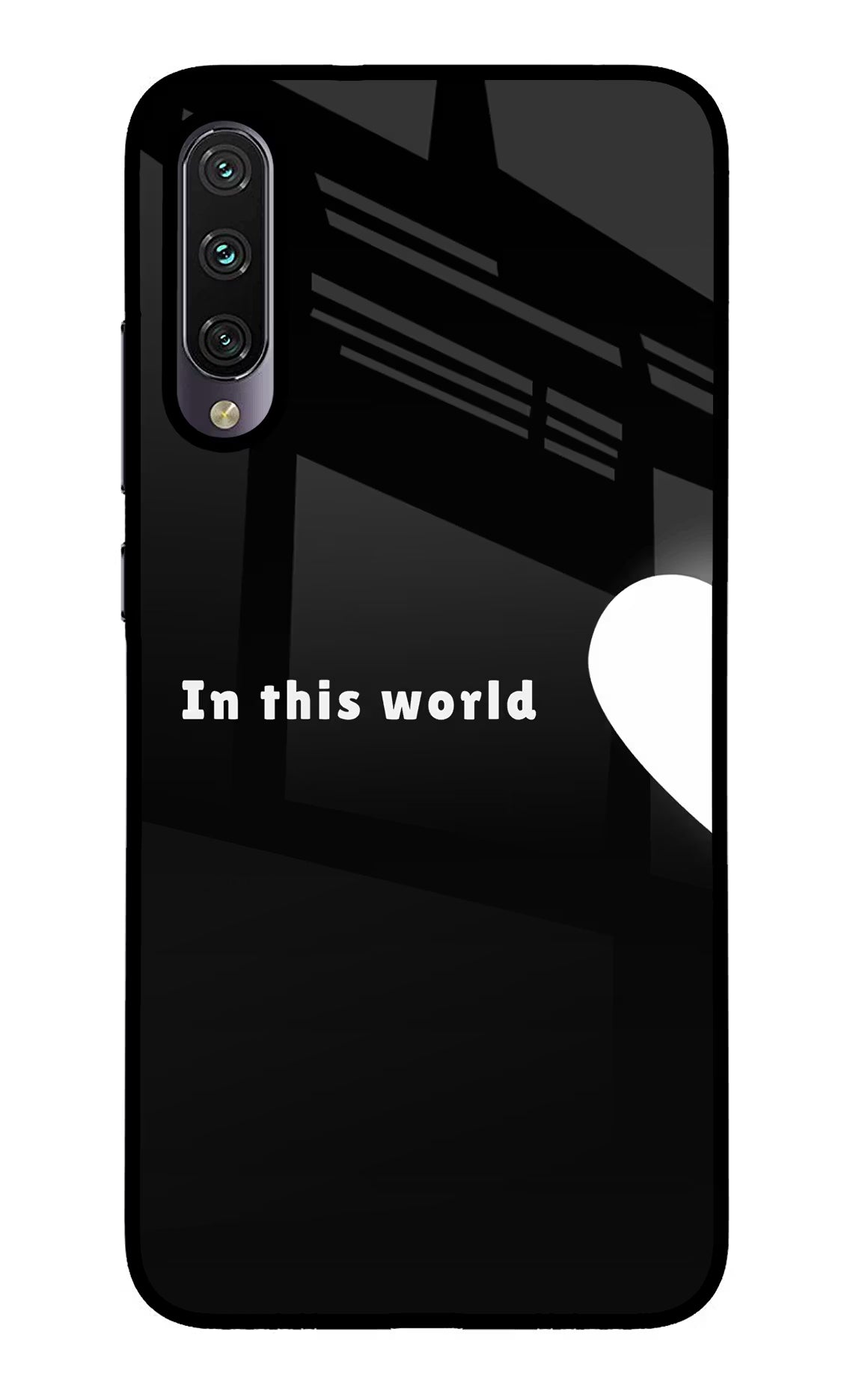 This World Mi A3 Glass Case