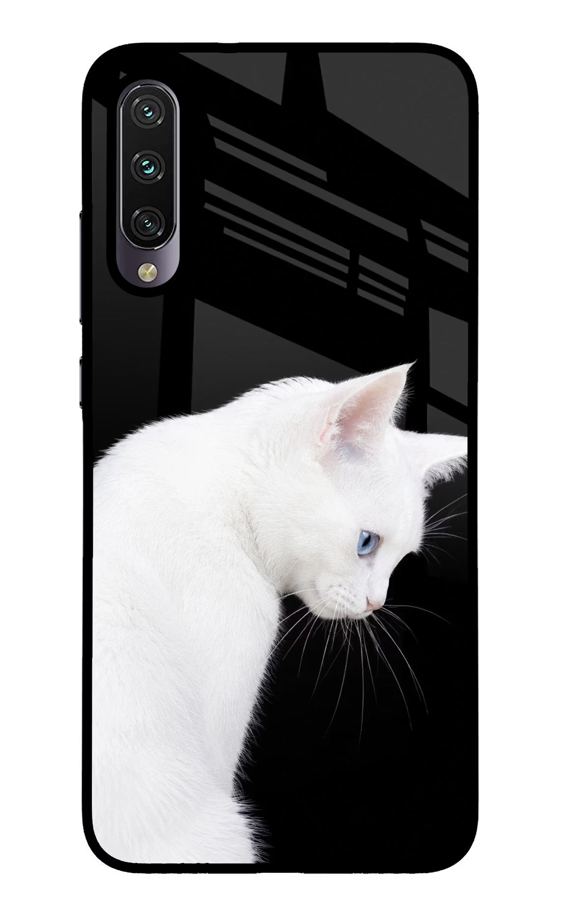 Snow Gaze Mi A3 Glass Case