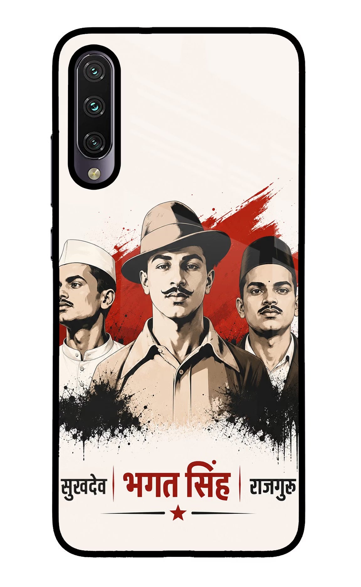 Sardar Patel Iron Will Mi A3 Glass Case